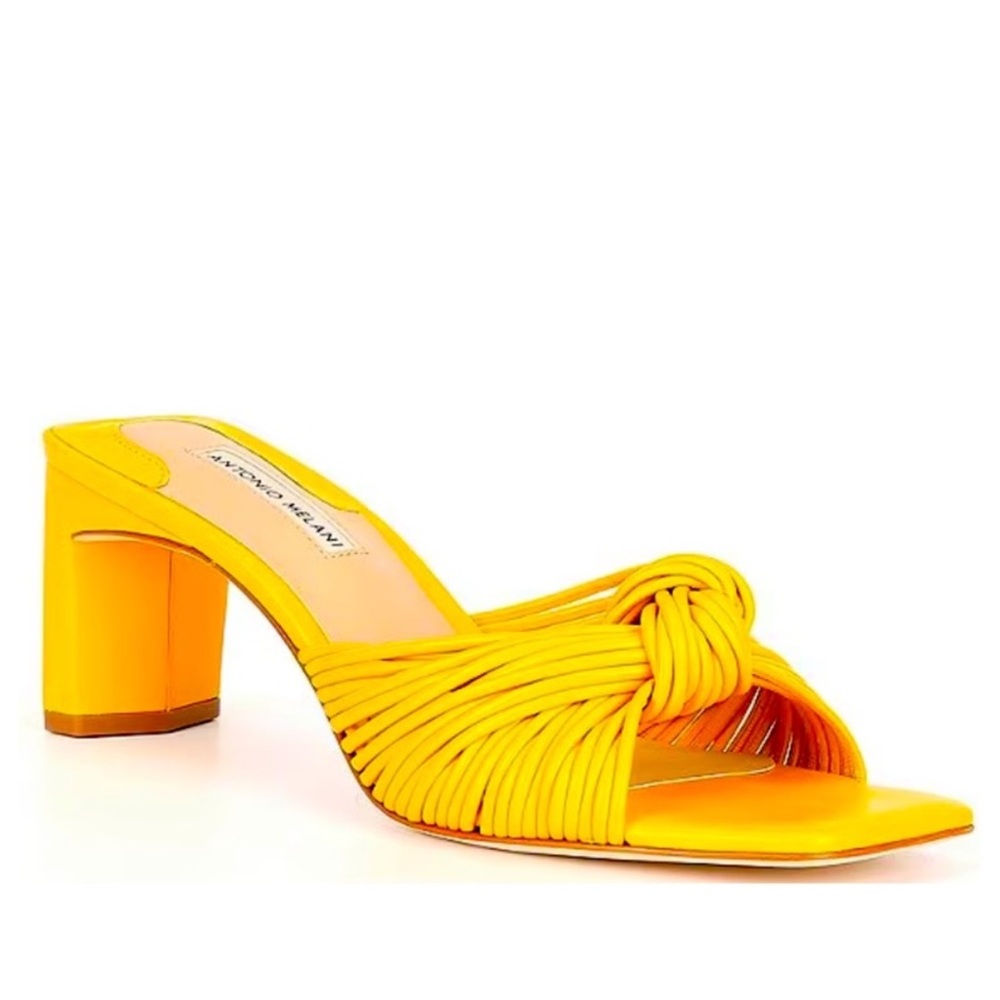 NEW Antonio Melani “Carmel” Knot Leather Sandals women’s size 8 NWT